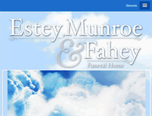 Tablet Screenshot of emfaheyfuneralhome.com